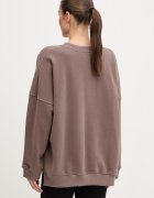 JOYINME Спортен суичър дамски памучен кафяв