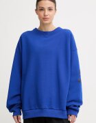 JOYINME уголемен суичър дамски от памук Rebel син bluza.soft.rebel