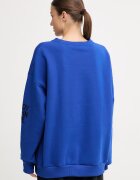 JOYINME уголемен суичър дамски от памук Rebel син bluza.soft.rebel