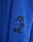 JOYINME уголемен суичър дамски от памук Rebel син bluza.soft.rebel