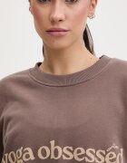 JOYINME уголемен суичър дамски от памук с еластан Kind кафяв Kind
