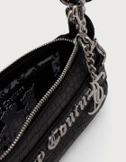 Juicy Couture чанта crossbody дамска JASMINE черна BIJJM99D1WVP
