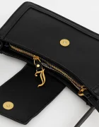 Juicy Couture чанта тип багета дамска от имитация на кожа Lily черна BIJLL8952WVP