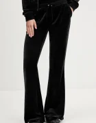 Juicy Couture Кадифен спортен панталон CAISA LOW RISE PANT