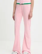 Juicy Couture Кадифен спортен панталон CHRISTINE STRIPE LOW RISE