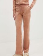 Juicy Couture Кадифен спортен панталон DEL RAY GOLD