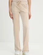 Juicy Couture Кадифен спортен панталон DEL RAY POCKETED PANT