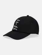 Juicy Couture Памучна шапка с козирка PEACE LOVE AND JUICY CAP