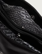 Juicy Couture шопинг чанта дамска от имитация на кожа KIMBERLY черна BIJQL99DBWVP