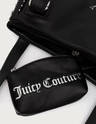 Juicy Couture шопинг чанта дамска от имитация на кожа KIMBERLY черна BIJQL99DBWVP