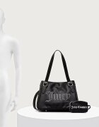 Juicy Couture шопинг чанта дамска от имитация на кожа KIMBERLY черна BIJQL99DBWVP