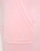 Juicy Couture Спортен панталон DEL RAY POCKETED PANT в розово с изчистен дизайн JCAP180