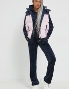 Juicy Couture Спортен панталон в тъмносиньо с изчистен дизайн