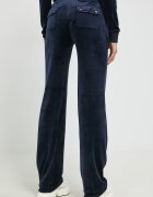 Juicy Couture Спортен панталон в тъмносиньо с изчистен дизайн