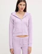 Juicy Couture Суичър SINGLE JERSEY OLA HOODIE