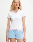 Juicy Couture Тениска с яка SHRUNKEN POLO TEE