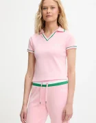 Juicy Couture Тениска с яка SHRUNKEN POLO TEE