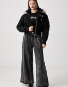 Juicy Couture яке дамско CAMILLE REBELLE NYLON черно JCOIJ226553