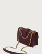 JUST CAVALLI чанта crossbody дамска от имитация на кожа бордо 81RA4BA3 ZSA89