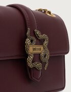 JUST CAVALLI чанта crossbody дамска от имитация на кожа бордо 81RA4BA3 ZSA89
