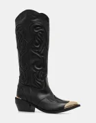 JUST CAVALLI Кожени каубойски ботуши