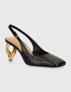 JW Anderson Кожени обувки с дебел ток Chain Heel
