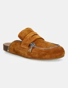 JW Anderson Велурени чехли Biker Loafer