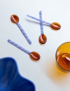&k amsterdam Комплект чаши Duet Amber 300 ml (2 броя) в оранжево