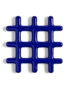 &k amsterdam Стойка за топли съдове grid blue