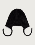 Kangol шапка тип ушанка дамска FAUX FUR KNIT BONNET черна K3792.BK001