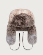 Kangol шапка тип ушанка дамска MULTI FAUX FUR TRAPPER бежова K4262ST.MT302