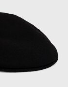 Kangol Вълнен каскет в черно от вълна