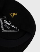 Kangol Вълнен каскет в черно от вълна