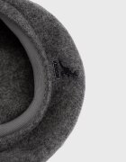 Kangol Вълнен каскет в сиво от вълна