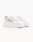 Karl Lagerfeld Anakapri маратонки дамски от кожа бели KL63516S