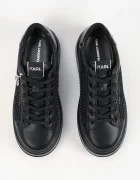 Karl Lagerfeld Anakapri маратонки дамски от кожа черни KL63577N