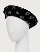 Karl Lagerfeld барета дамска от вълнена материя черна B4W33005