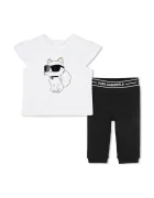 Karl Lagerfeld Бебешки памучен комплект