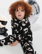 Karl Lagerfeld Бебешки памучен спортен панталон