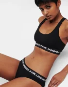Karl Lagerfeld Бикини LOGO BRIEF в черно A1W47009