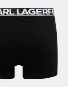 Karl Lagerfeld боксерки мъжки от памук с еластан 3 броя черни A3M47010
