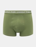 Karl Lagerfeld боксерки мъжки памук с еластан 3 броя сини A1M47017