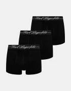 Karl Lagerfeld боксерки мъжки с лиосел 3 броя черни A1M47089