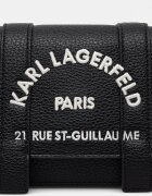 Karl Lagerfeld чанта crossbody дамска от имитация на кожа K/RSG черна B3W30342