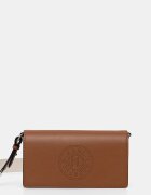 Karl Lagerfeld чанта crossbody дамска от кожа K/CIRCLE кафява B2W30273
