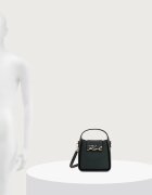Karl Lagerfeld чанта crossbody дамска от кожа K/SIGNATURE зелена B4W30008