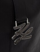 Karl Lagerfeld чанта дамска от кожа K/AUTOGRAPH черна B2W30263