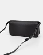 Karl Lagerfeld чанта дамска от кожа K/AUTOGRAPH черна B2W30272