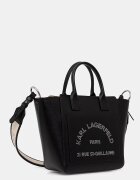 Karl Lagerfeld чанта дамска от кожа K/DAILY черна B3W30093