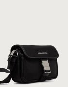 Karl Lagerfeld чанта през рамо мъжка K/NYLON черна B4M30223
